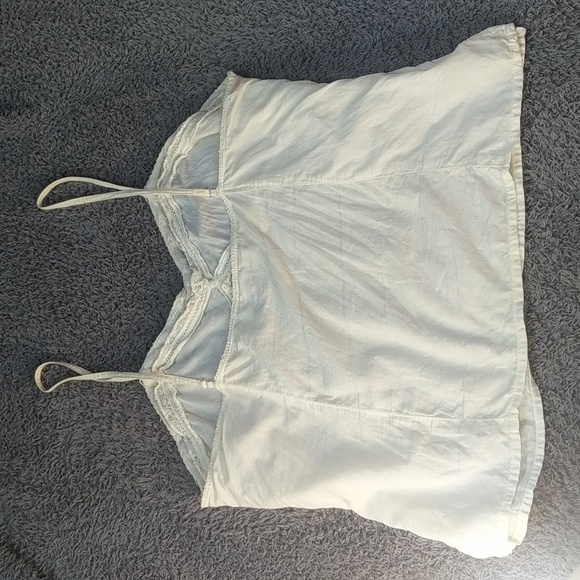 Decorative Ivory Boho Tank Top - Picture 13 of 16